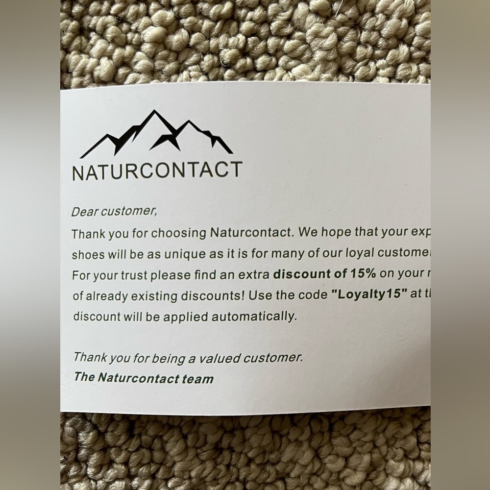 Nature Contact hiking boots. Size 41 (10US). Vegan. NWT Lightweight/lug soles. - Picture 9 of 12